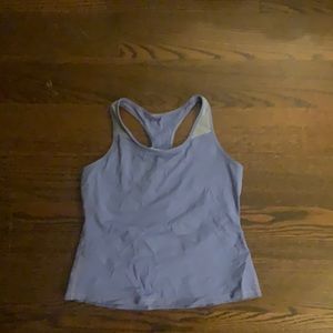 Lulu lemon blue workout top